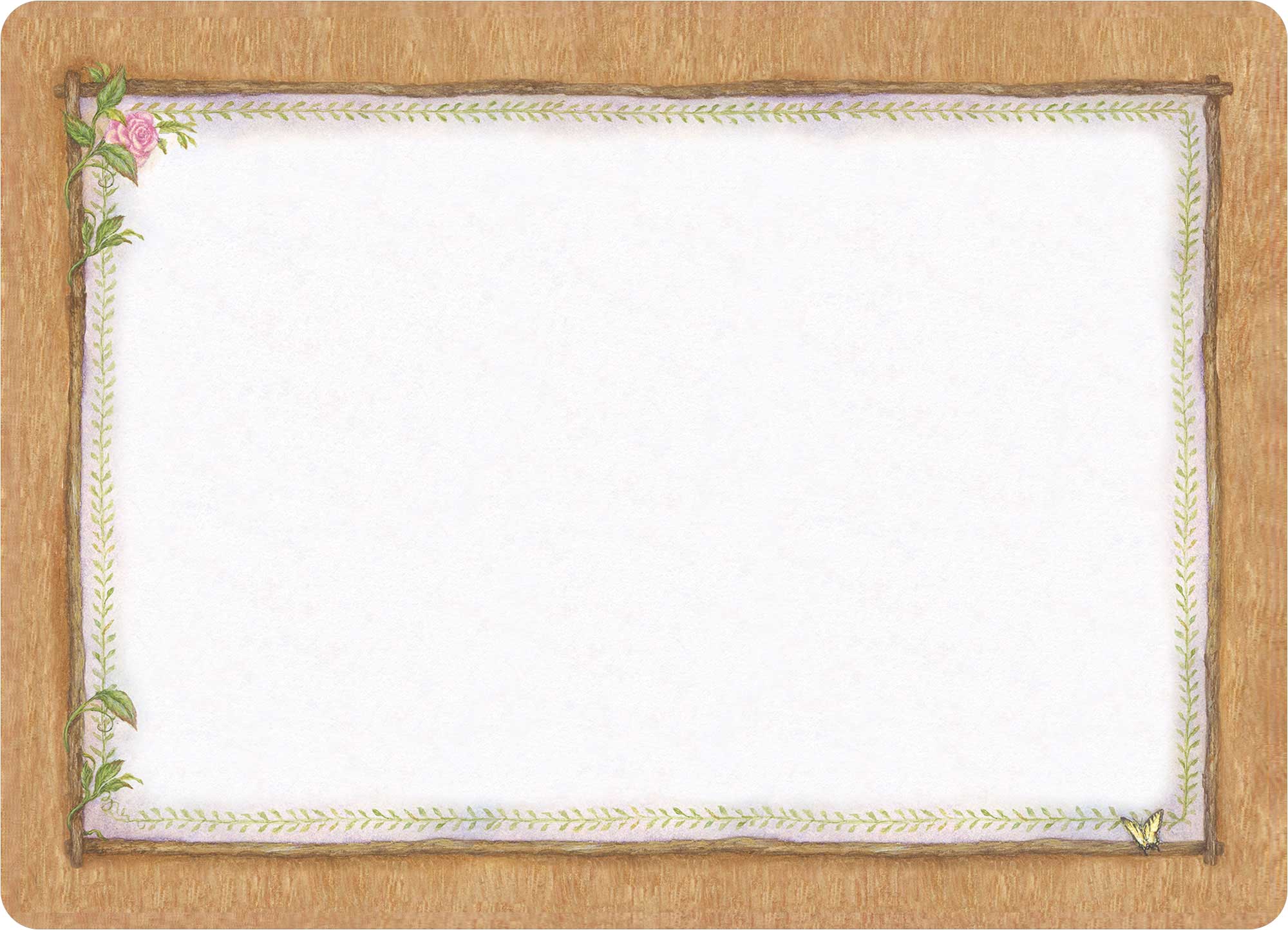 Grußkarte mit runden Ecken "Daheim" – Bild 3