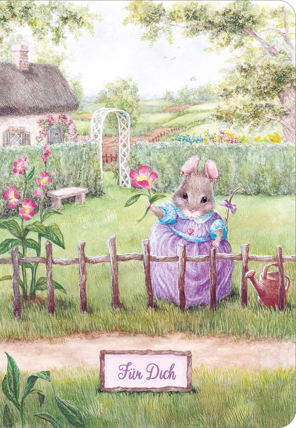 Set aus 5 Glückwunschkarten zum Geburtstag