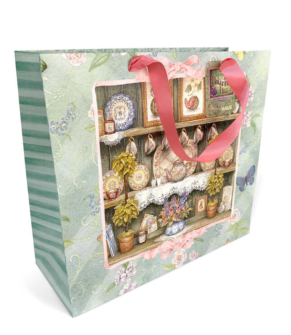 Geschenktasche „Gemütliches Haus“ – Bild 4