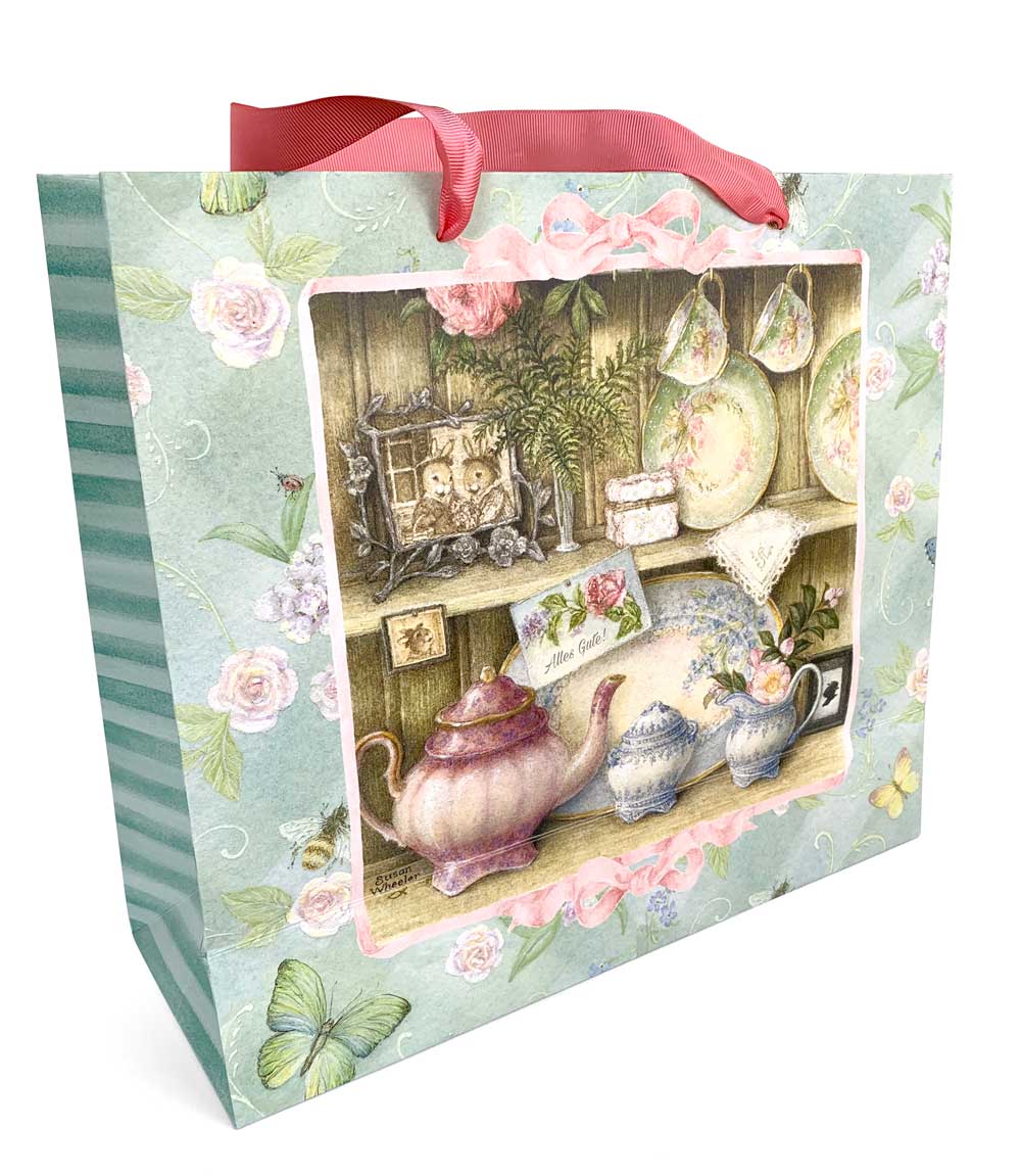 Geschenktasche „Gemütliches Haus“ – Bild 3