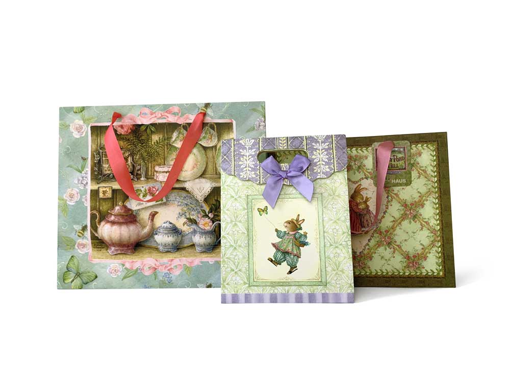 Geschenktasche „Gemütliches Haus“ – Bild 7