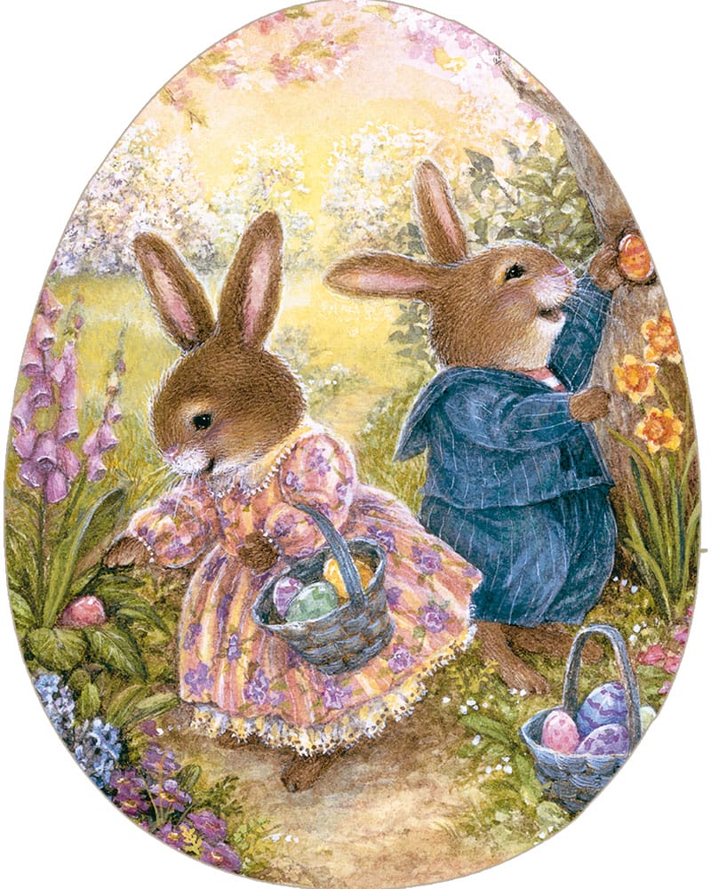 Ei-Puzzle "Frühlingsfreude"