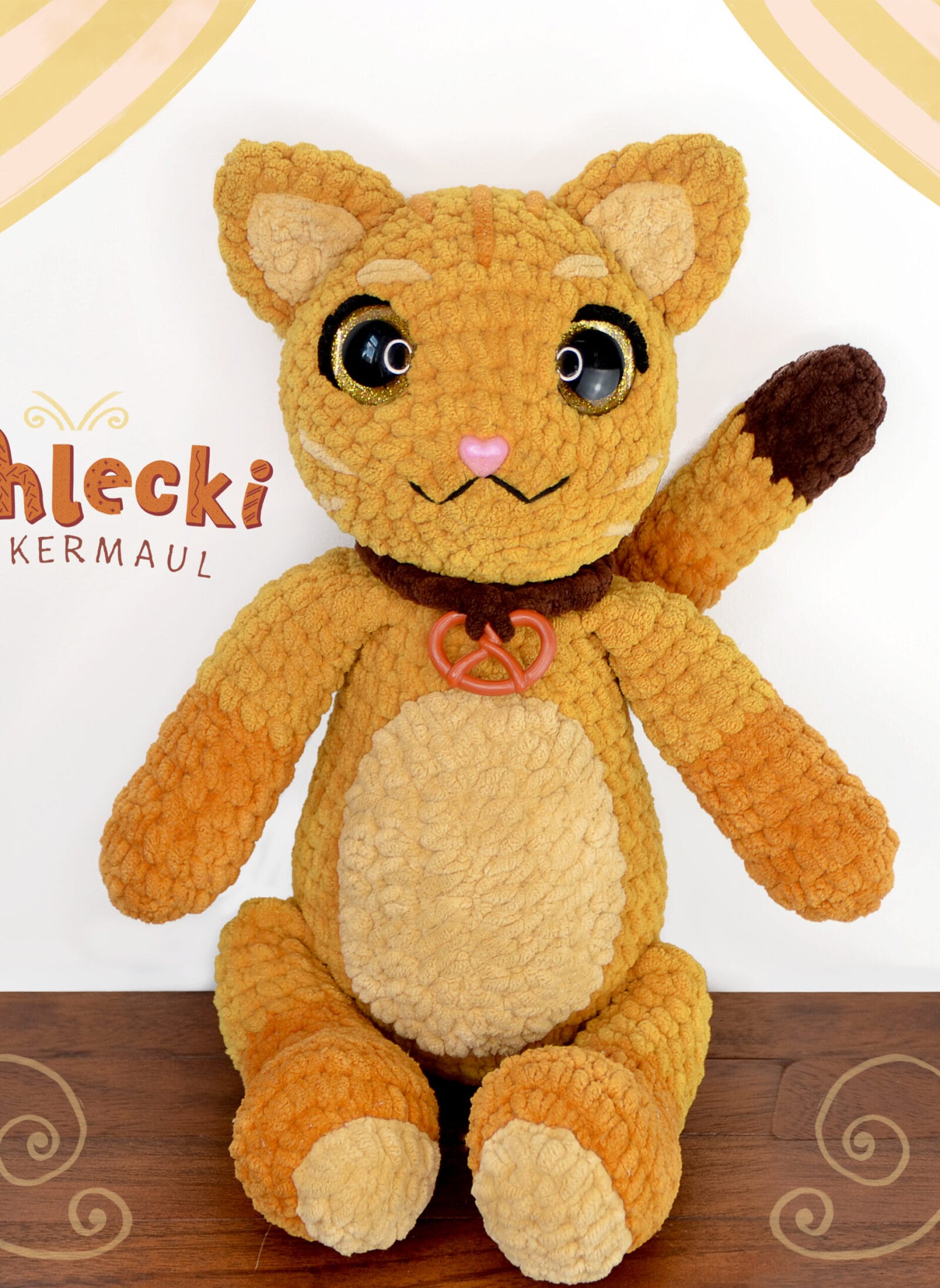 Plüschkatze Schlecki Leckermaul