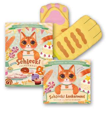Kinderbuch Katze und Backhandschuhe