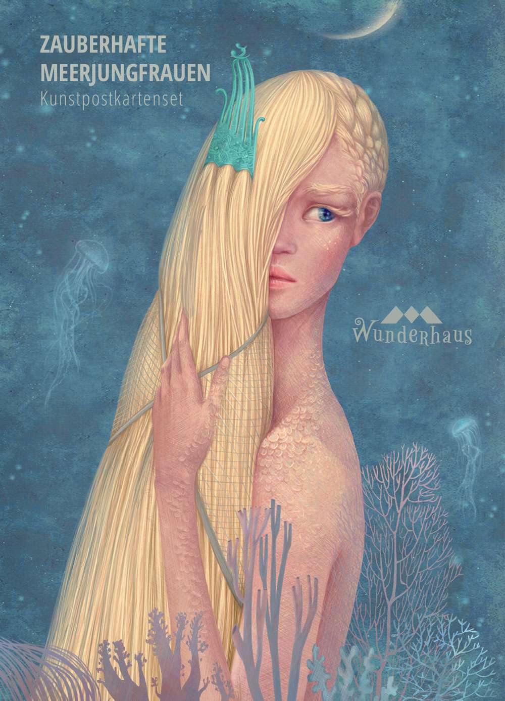 Zauberhafte Meerjungfrauen Kartenset